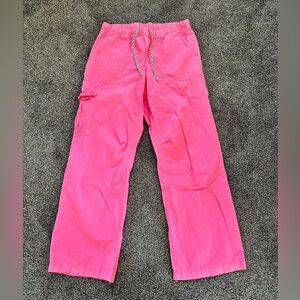 Aerie Pink Cargo Pants